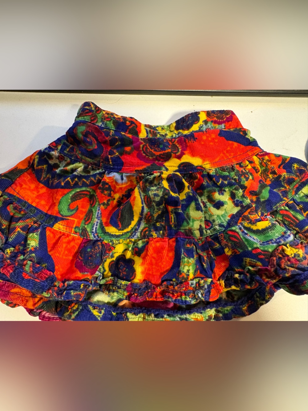 The Children's Place Multicolor Paisley Ruffle Shorts
